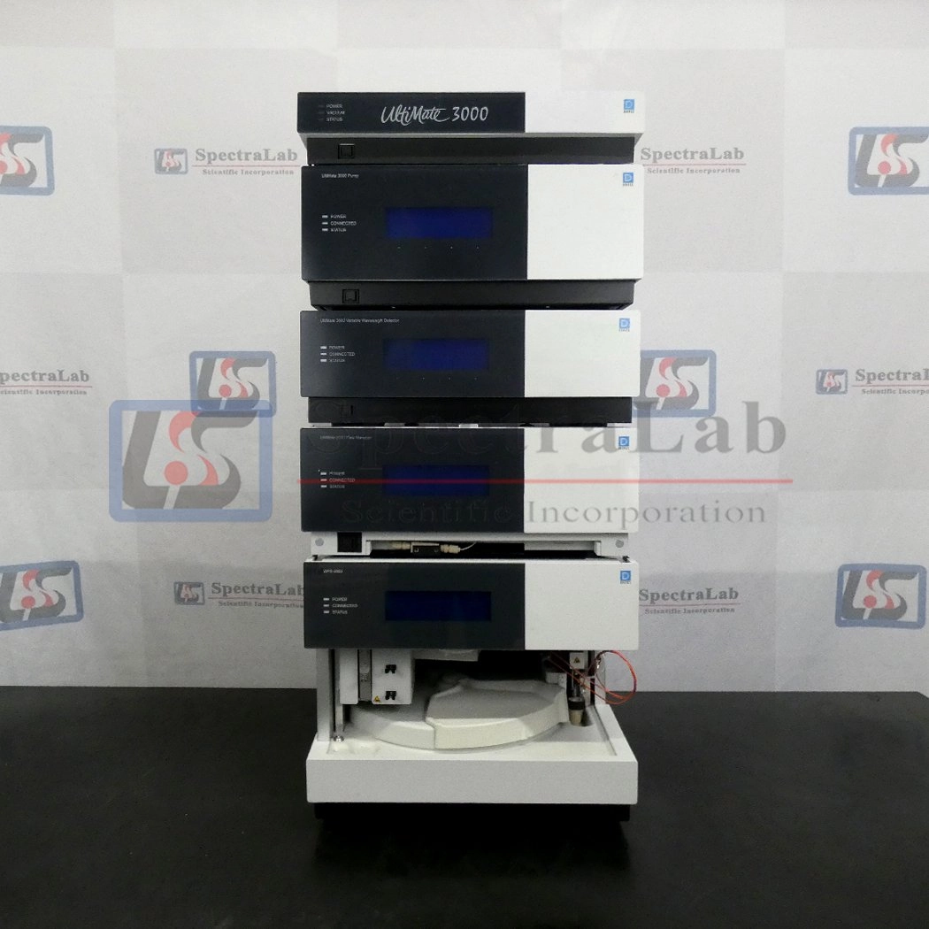 Dionex Ultimate 3000 HPLC system with Dionex Ultimate 3000 FLM3100B