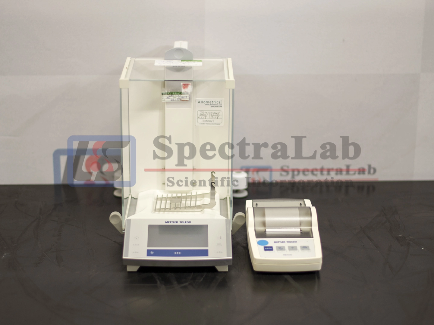 Mettler Toledo XS105DU DualRange Analytical Balance with RS-P26 Printer