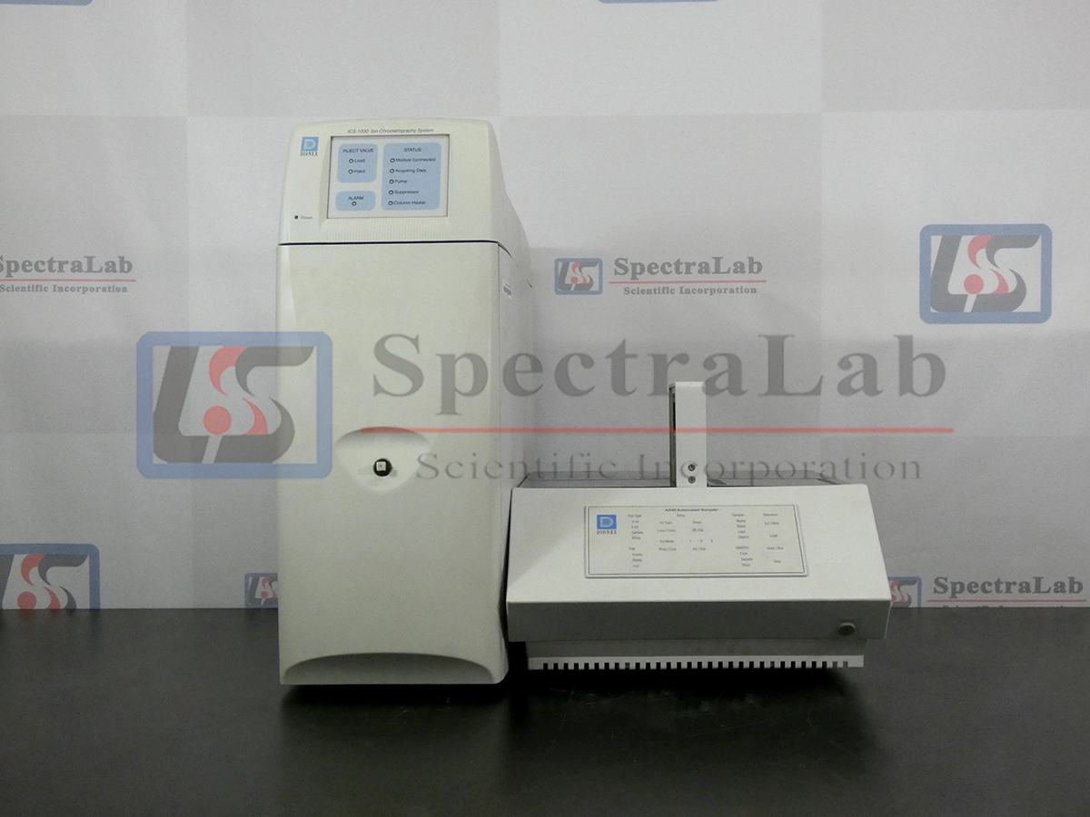 Dionex ICS-1000 Ion Chromatography System with Dionex AS40 Automated Sampler