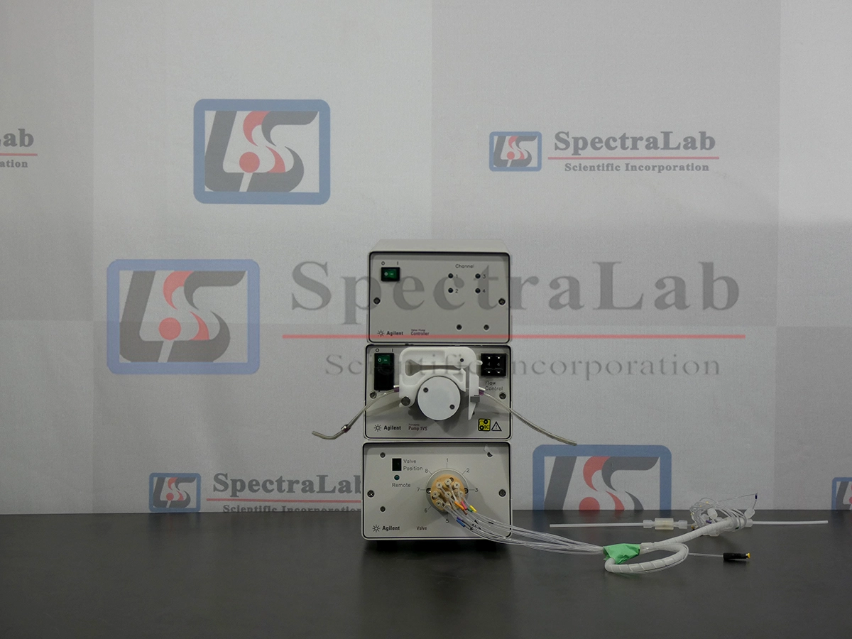 HP/Agilent 1VS Peristaltic Pump with Controller and Valve