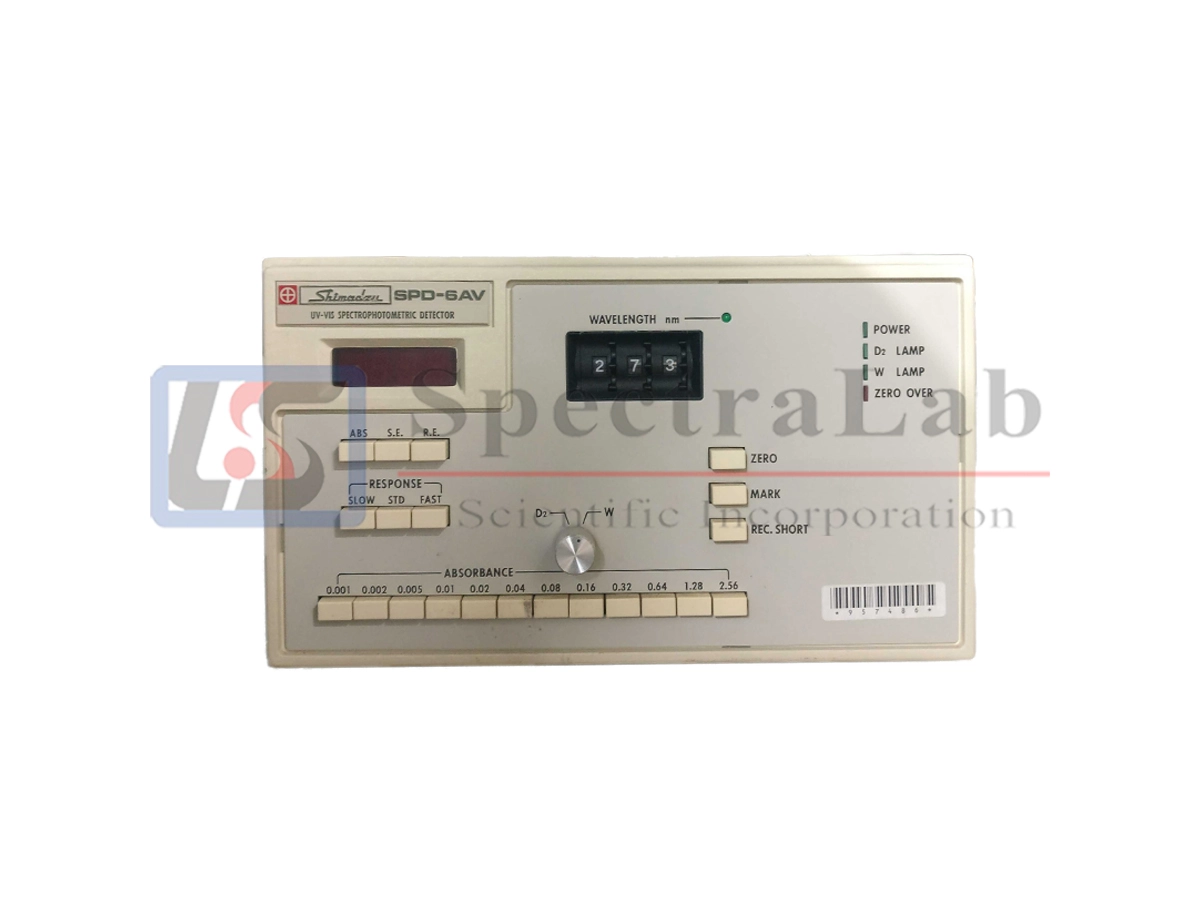 Shimadzu SPD-6AV UV-VIS Spectrophotometric Detector