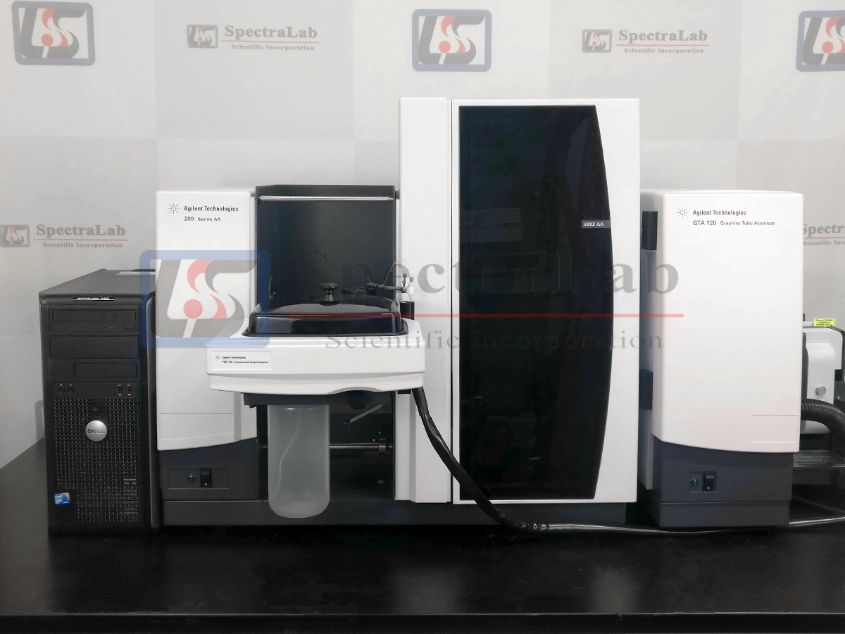 Agilent 280Z AA with PSD120 Programmable Sample Dispenser and GTA120 Graphite Tube Atomizer