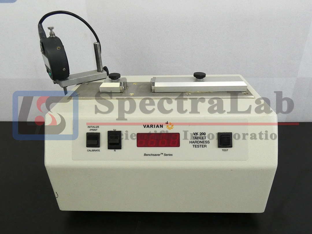 Varian Benchsaver Series VK 200 Tablet Hardness Tester 40-2012