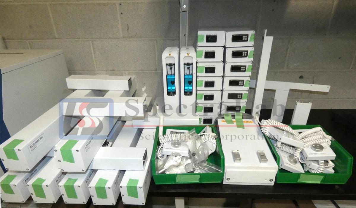 Shimadzu AOC-5000 Plus CTC PAL GC Autosampler Components