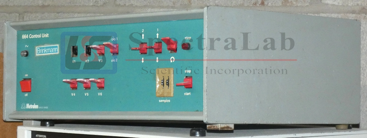 Brinkmann Metrohm 664 Control Unit