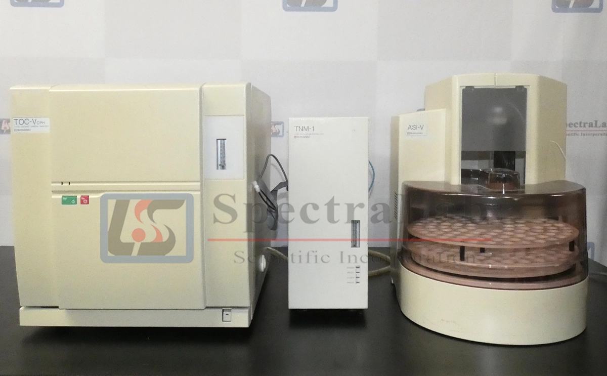 Shimadzu TOC-V CPH Analyzer with Total Nitrogen Unit TNM-1 &amp; ASI-V Autosampler