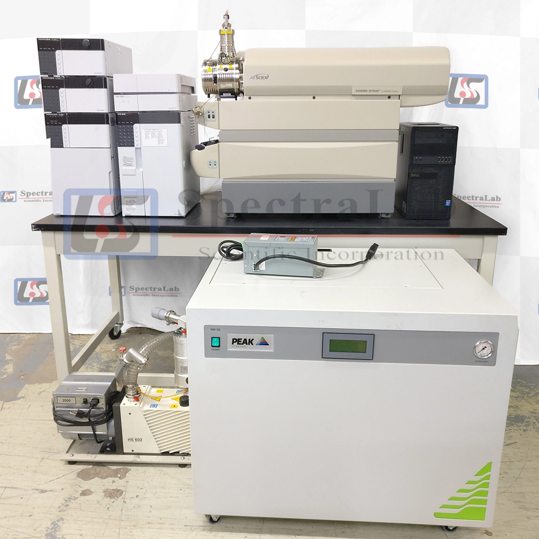 AB SCIEX 3200MD QTRAP LC/MS/MS System with Shimadzu XR uFLC