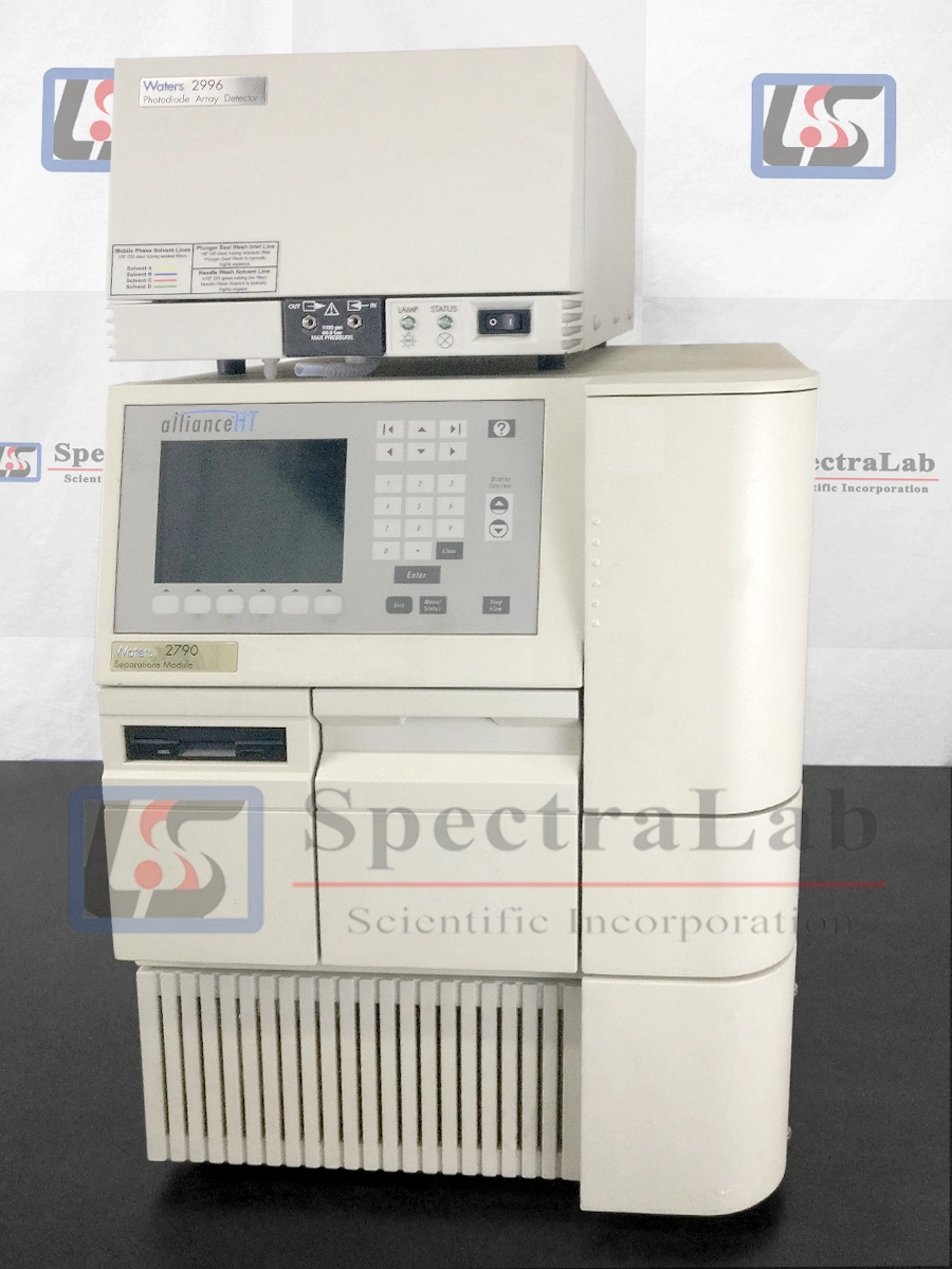 Waters AllianceHT 2790/2795 HPLC System with Waters 2996 PDA Detector