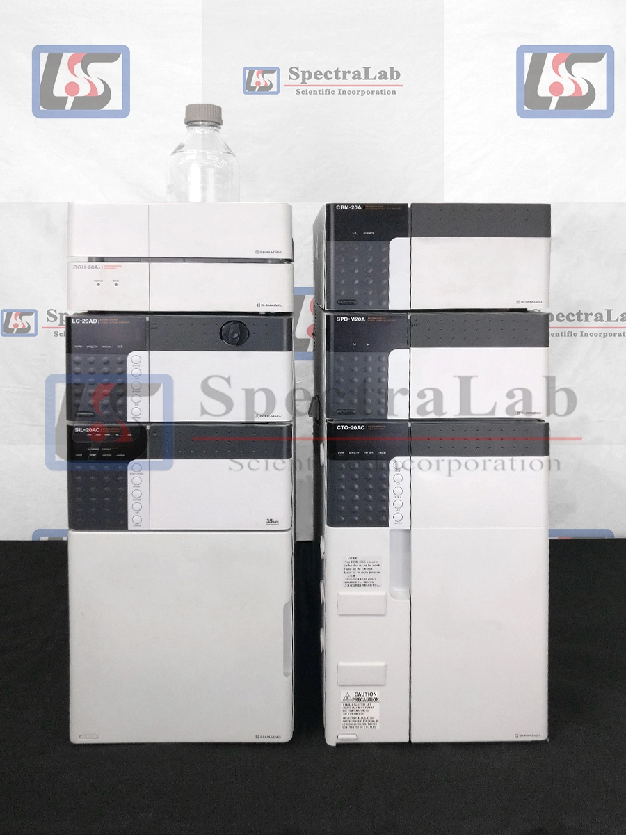 Shimadzu Prominence HPLC System with SPD-M20A DAD