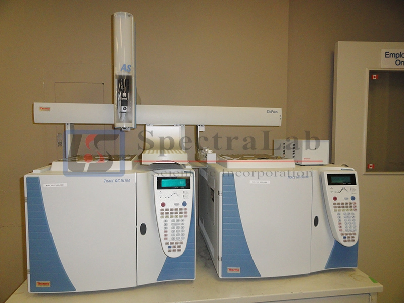 Thermo Scientific Trace Ultra (Dual) GC with ECD and PTV Inlet, TriPlus AS Autosampler