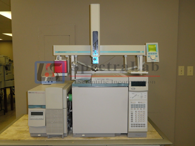 HP 5973 EI/CI MSD G1099A with 6890 Plus GC &amp; CTC Analytics Combi PAL Autosampler