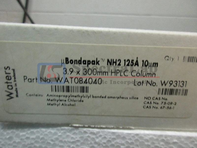 Waters &micro;Bondapak NH2 125&Aring; 10&micro;m 3.9x300mm HPLC Column