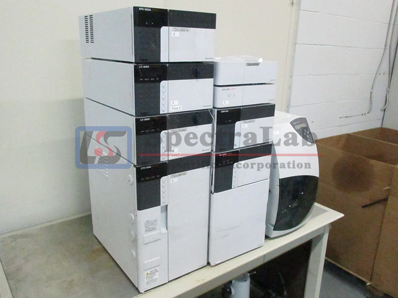Shimadzu Prominence HPLC with ELSD-LT II and SPD-M20A DAD
