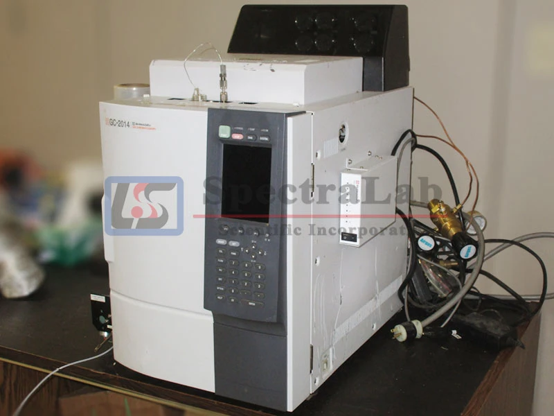 Shimadzu Gas Chromatograph GC-2014 with Shimadzu PRG-2010 | LabX.com