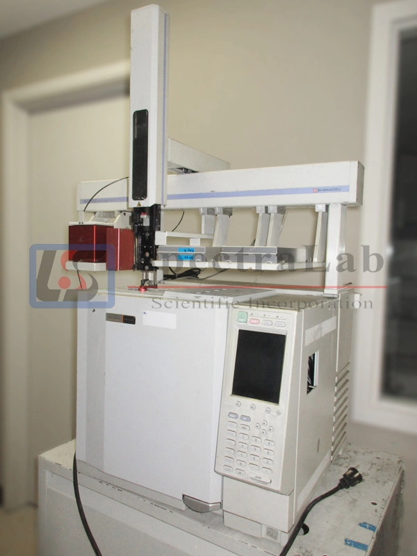 Shimadzu GC-2010 Gas Chromatograph with AOC-5000A PAL Autosampler