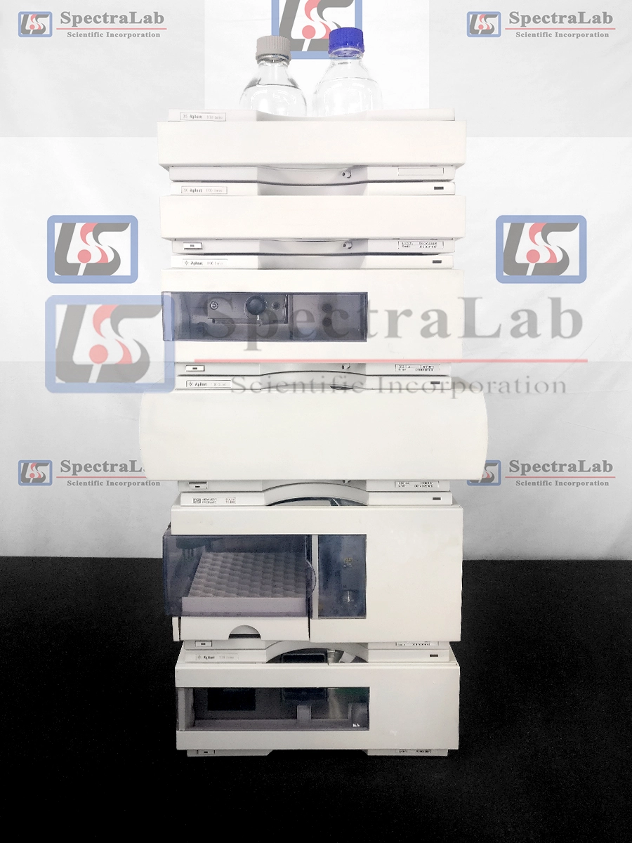 Agilent 1100 Series HPLC System with G1314A VWD Detector and G1311A Quaternary Pump
