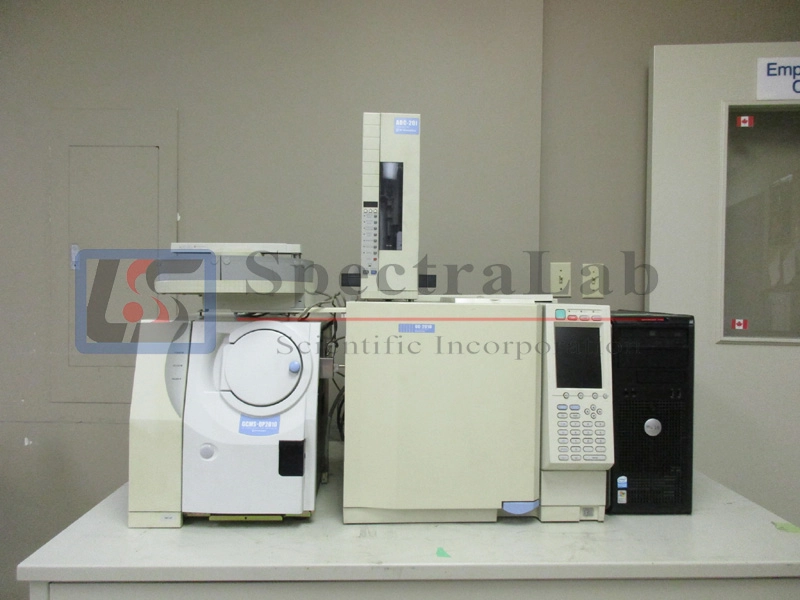 Shimadzu GCMS-QP2010 and GC-2010 GC-MS System with AOC-20s Autosampler