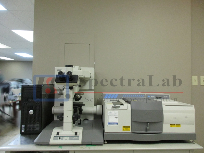 Nicolet Magna-IR 760 ESP with NICOLET NIC-PLAN IR MICROSCOPE