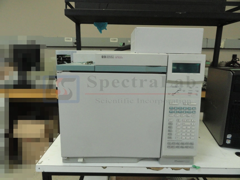 HP 6890 Gas Chromatography GC system with FPD detector