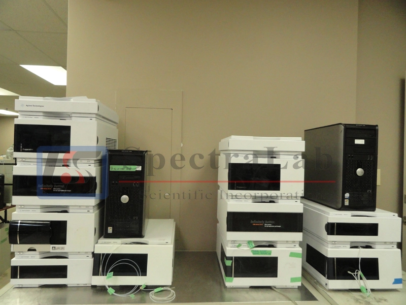 Agilent 1200 Prep HPLC System With Fraction Collector