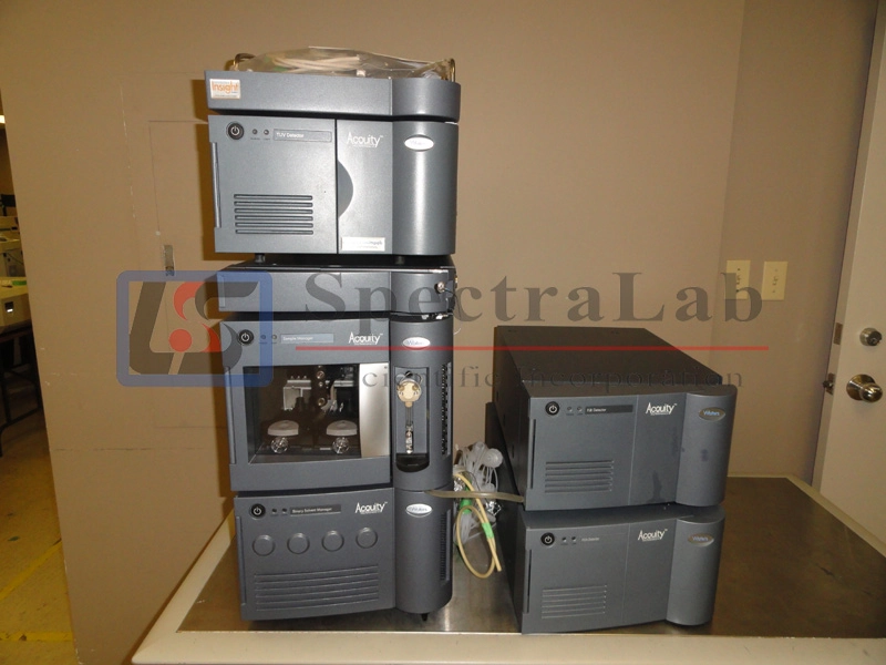 Waters Acquity UPLC System with ACQUITY UPLC TUV Detector, PDA Detector,FLR Detector