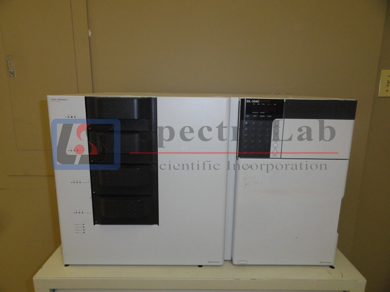 Shimadzu Prominence SIL-20AC Thermostatted Autosamplers with Shimadzu Rack Changer/C