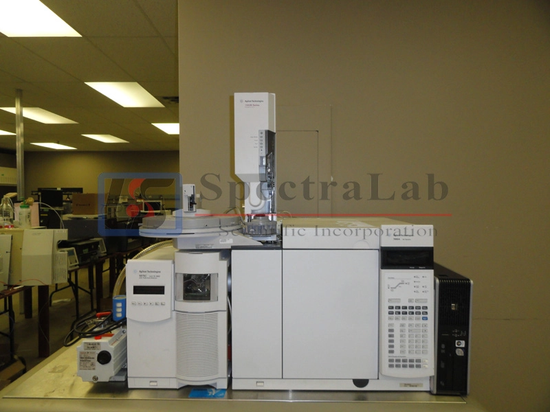 Agilent 7890A GC with 5975C inert XL MSD (with Triple Axis Detector) and 7683B Injector