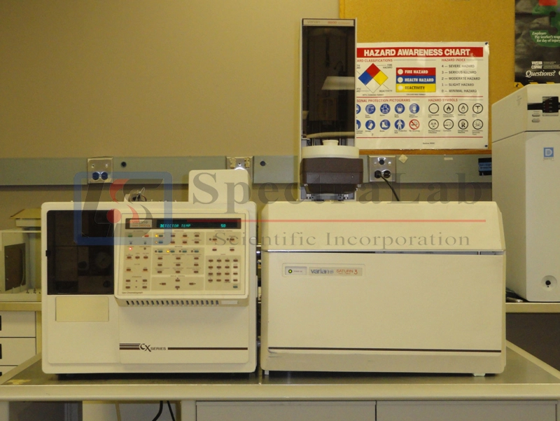 Varian 3400CX GC with Varian Saturn 3