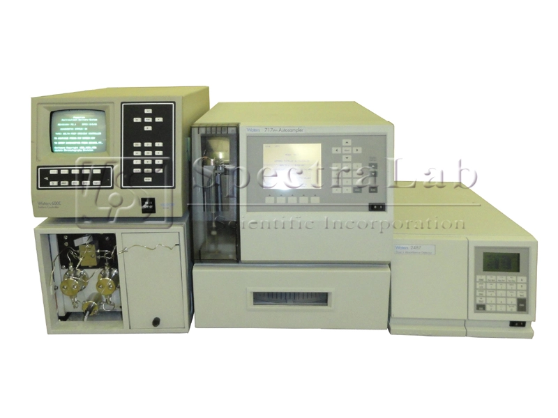 Waters 600E System Controller with Waters 2487 Detector and Waters 717 plus Autosampler
