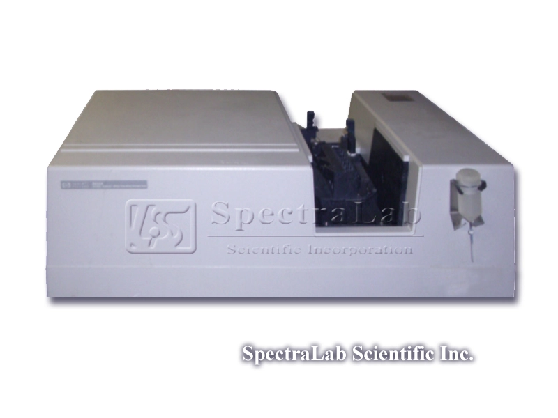 HP 8452A UV-Vis Diode Array Spectrophotometer with Multicell