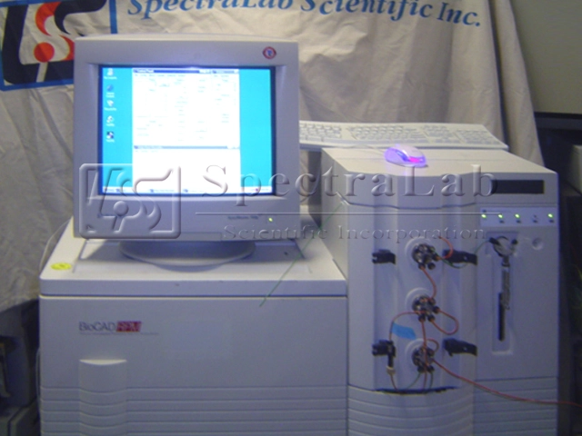 BioCad Perfusion Chromatography Workstation RPM Real-Time Process Monitor (S/N:554)