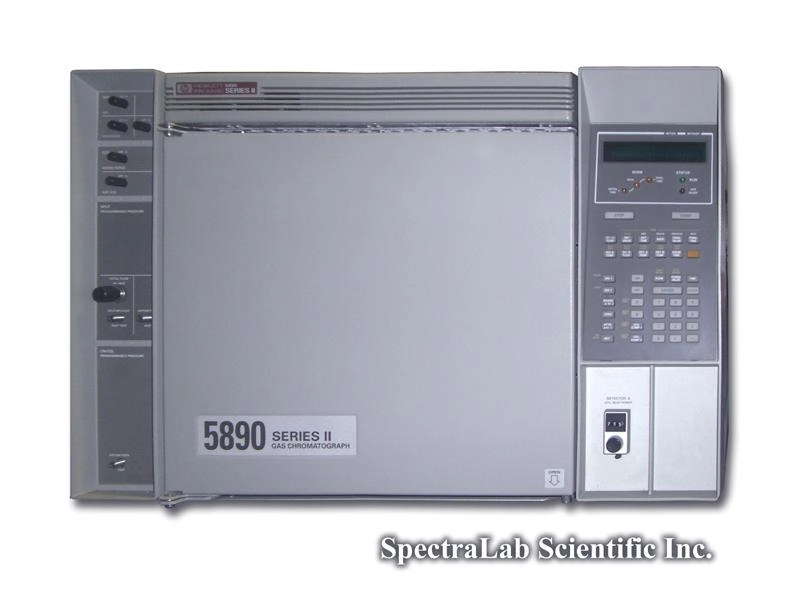 HP 5890 II GC with ECD and NPD, Split/splitless Inlet and on-column Inlet