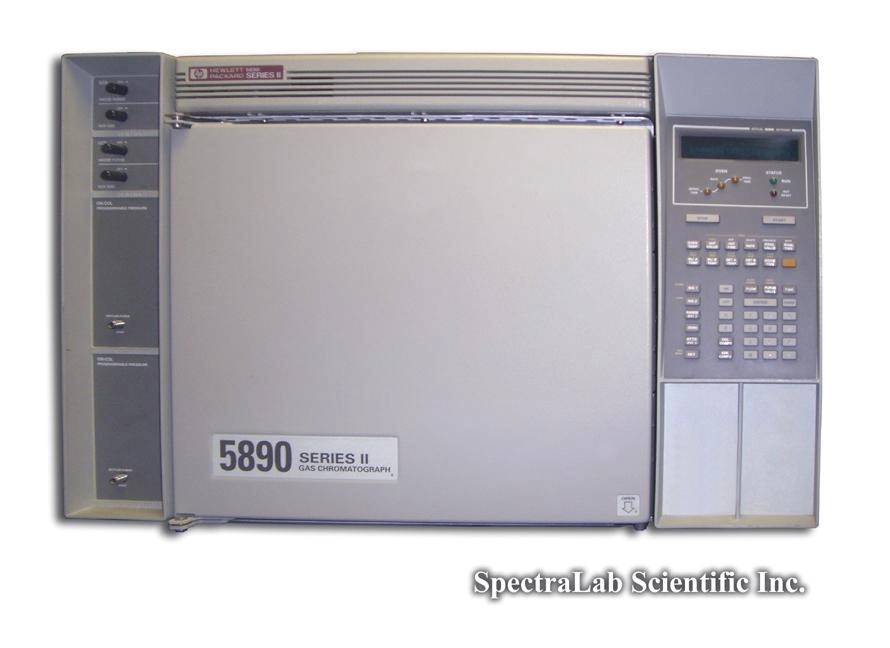 HP 5890 II GC with Dual TCDs, Dual EPC controlled on-column Inlets