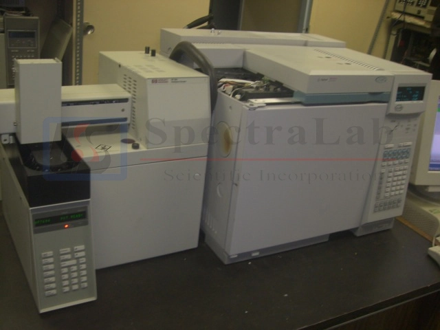 Agilent 6890 Plus GC with HP 7694A Headspace Autosampler