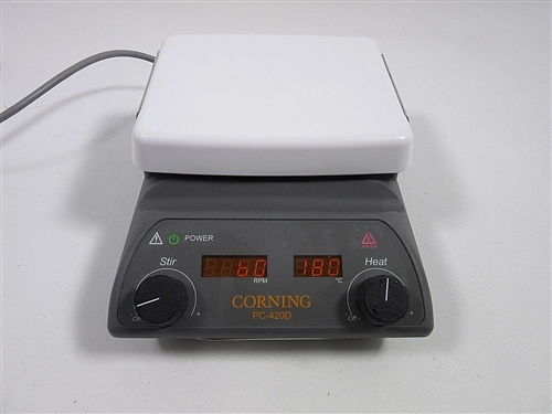 Corning™ PC-220 Pyroceram™ Hot Plate Stirrer, 480°C, Glass Ceramic