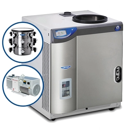 Labconco 701211010 FreeZone 12L -50C Complete Freeze Dryer System