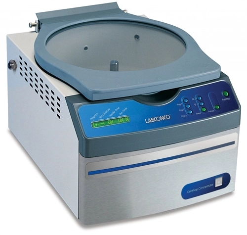 Labconco 7810014 CentriVap Benchtop Concentrator with Glass Lid, 115V, 50/60Hz