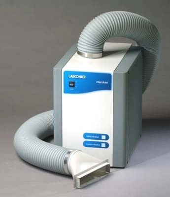 Labconco 3970002 FilterMate Portable Exhauster, HEPA Filter and thimble connection included, 115V, 60Hz