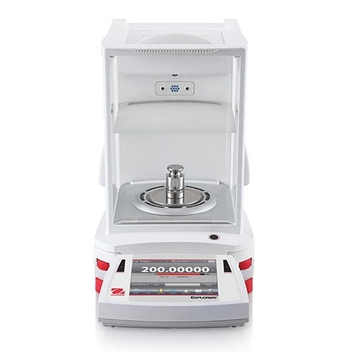 Ohaus EX125D Explorer Semi-Micro Dual Range Analytical Balance, 51 g/120 g, 0.00001 g/0.0001 g