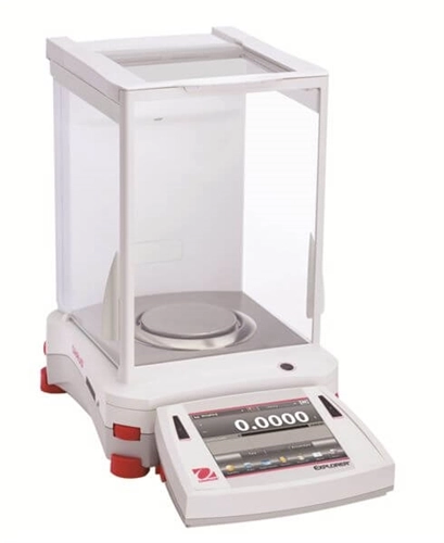 Ohaus EX224N Explorer Analytical Balance, 220 g, 0.0001 g