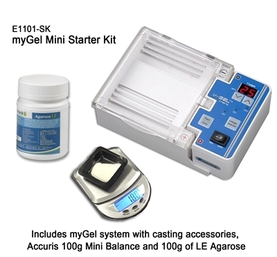 Accuris E1101-SK myGel Mini Electrophoresis System Starter Kit