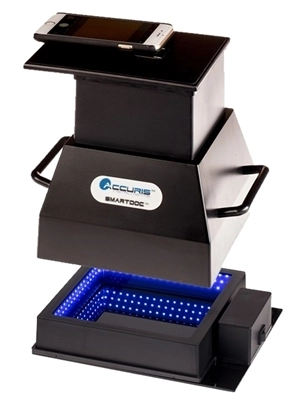 Accuris E5001-SDB SmartDoc 2.0 System w/ Blue Light Illumination Base