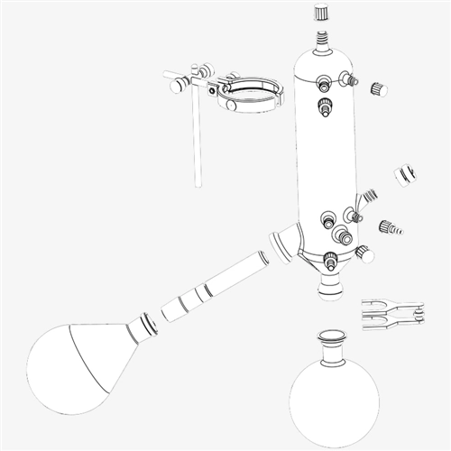 Heidolph Glassware Set G3