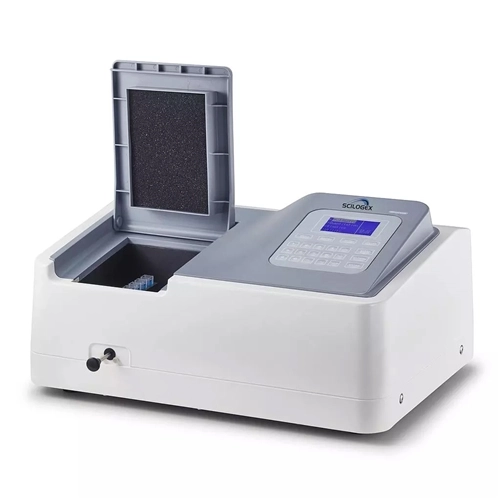 Scilogex SP-V1100 Spectrophotometer 320~1100nm, with Tungsten Lamp, 4 glass square cuvettes