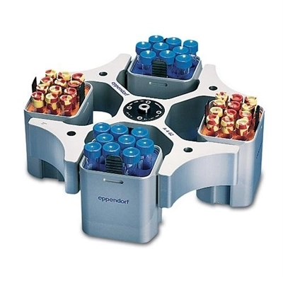Eppendorf A-4-62 Rotor &amp; 250ml Rectangular Buckets