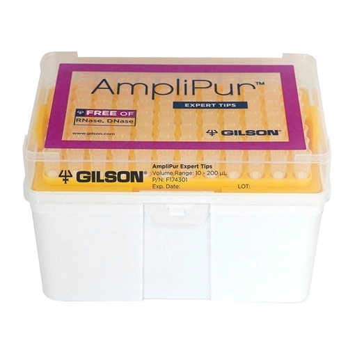 Gilson F174301 AmpliPur Expert Tips, 10-200uL