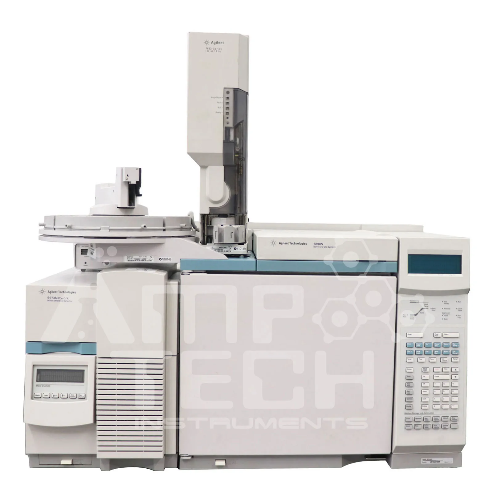 Agilent 6890N 5973N Network GC/MS System w/ 7683 Autosampler, Software