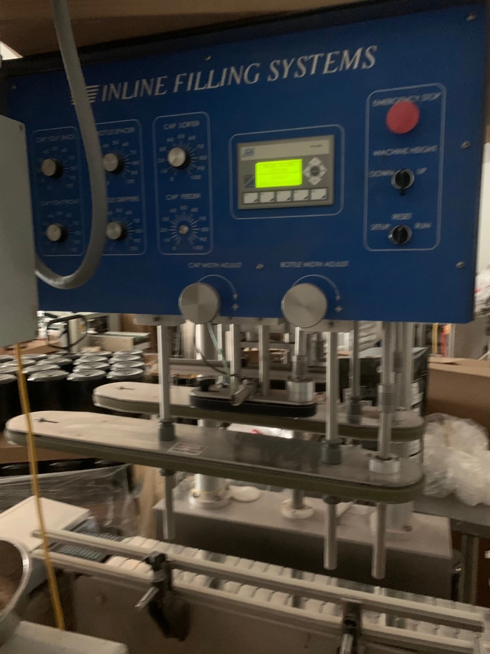 Used Inline Filling Systems Capper