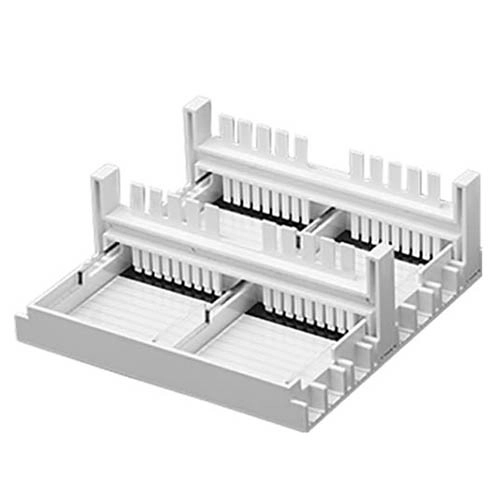 Benchmark E1101-CS2 Gel Casting Stand for 5x6cm gels, includes 4 trays, and 2 combs (18/10 teeth)