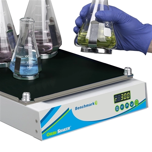 Benchmark BT3000-MR MAGic Clamp universal platform (LG) for flasks &amp; tube racks, 14 x 12"